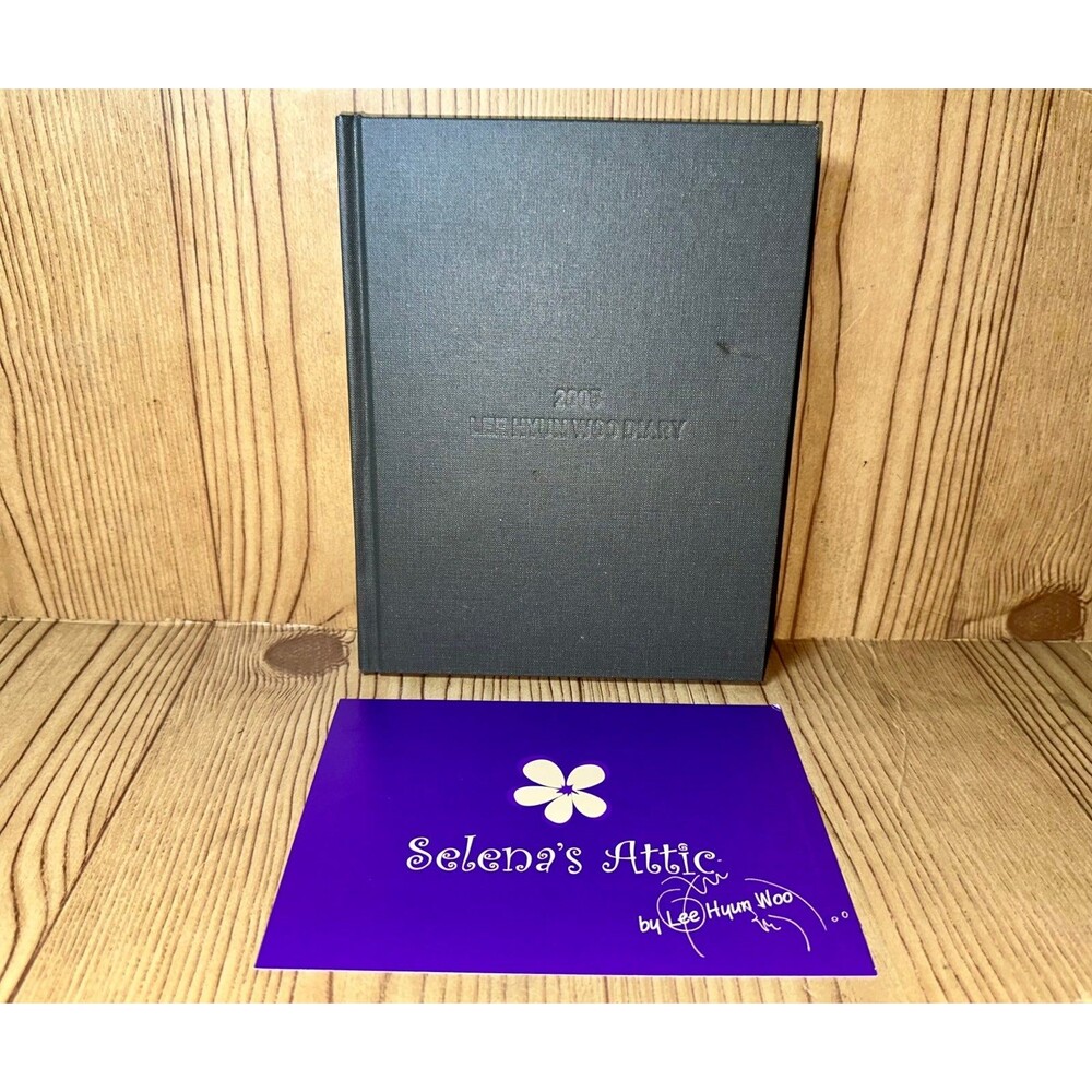 2005 Lee Hyun Woo Diary Album, Live DVD, & Book Korean K-Pop Music